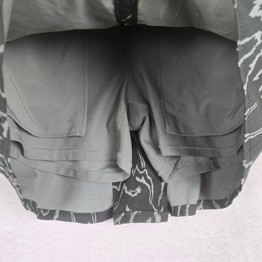 Athleta Vienna Voyage‎ Skort Size 10 Green Camo Cargo Pockets Athletic Golf - Picture 5 of 8